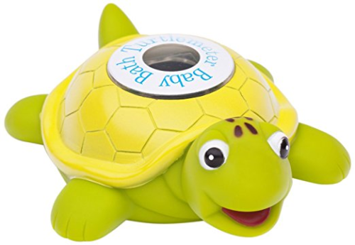 Green-Yellow Turtle shaped Bath Tub Thermometer