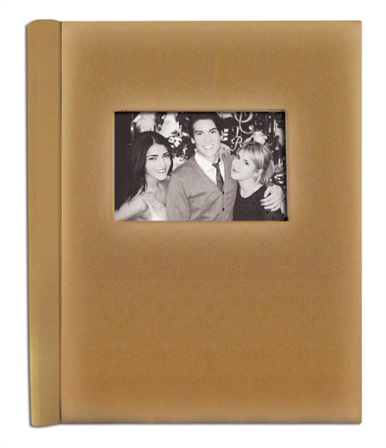 Brown Creat A Memory - Talking Family Photo Album + Voice Recording Scrapbook