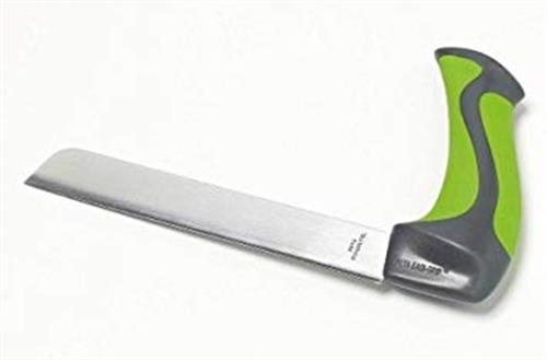 Green-Gray Easi-Grip Contoured Handle Carving Knife