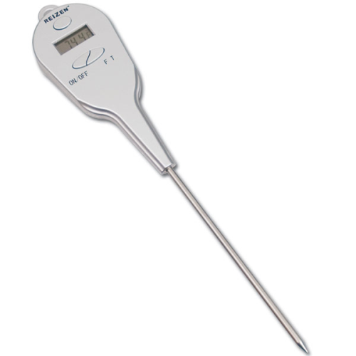 Gray Talking Digital Cooking Thermometer