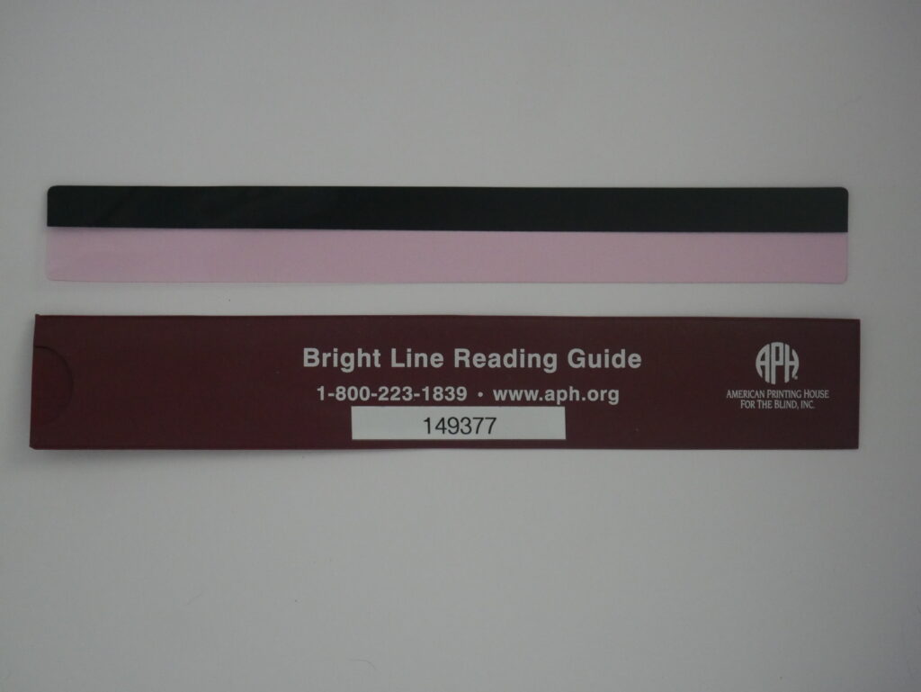 Bright Line Reading Guide (pink)