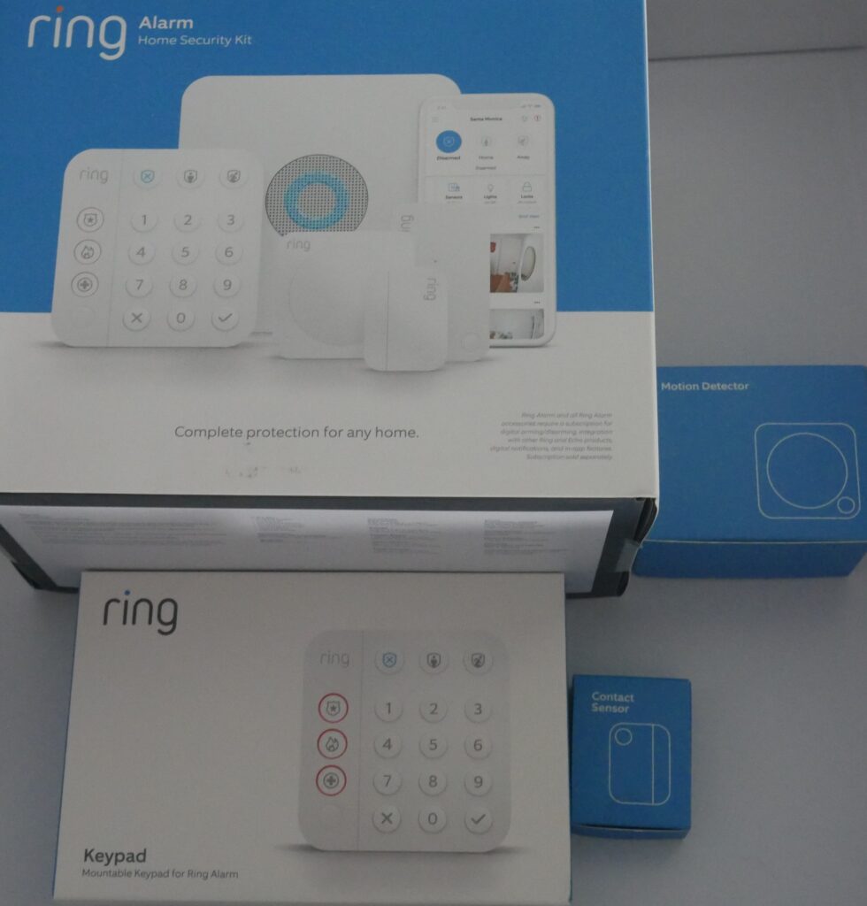 Blue-White RING Alarm 14 Piece Kit