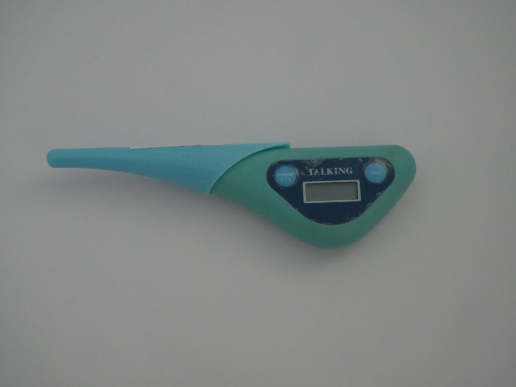 Light Blue Talking Body Thermometer